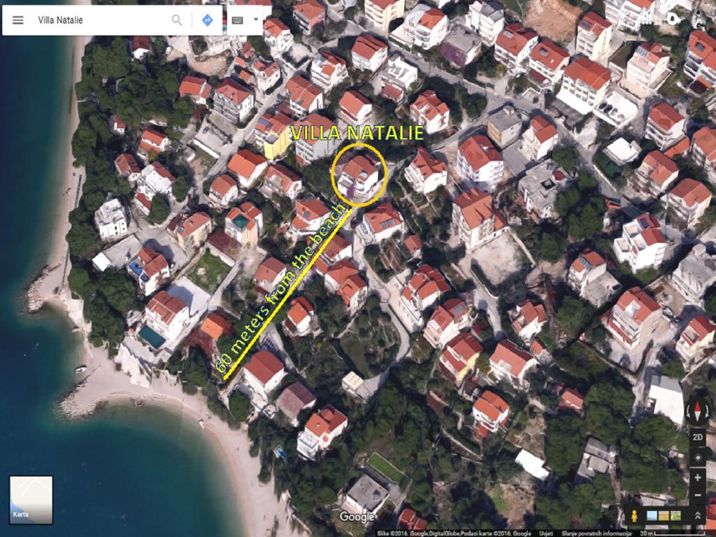 Villa Natalie Omiš Exteriér fotografie
